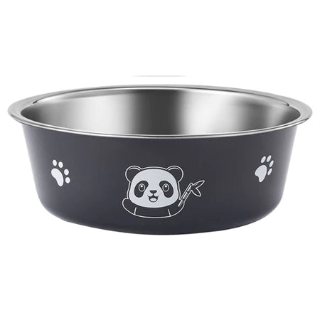 Large Stainless Steel Pet Bowl – Food & Water Bowl for Dogs and Cats