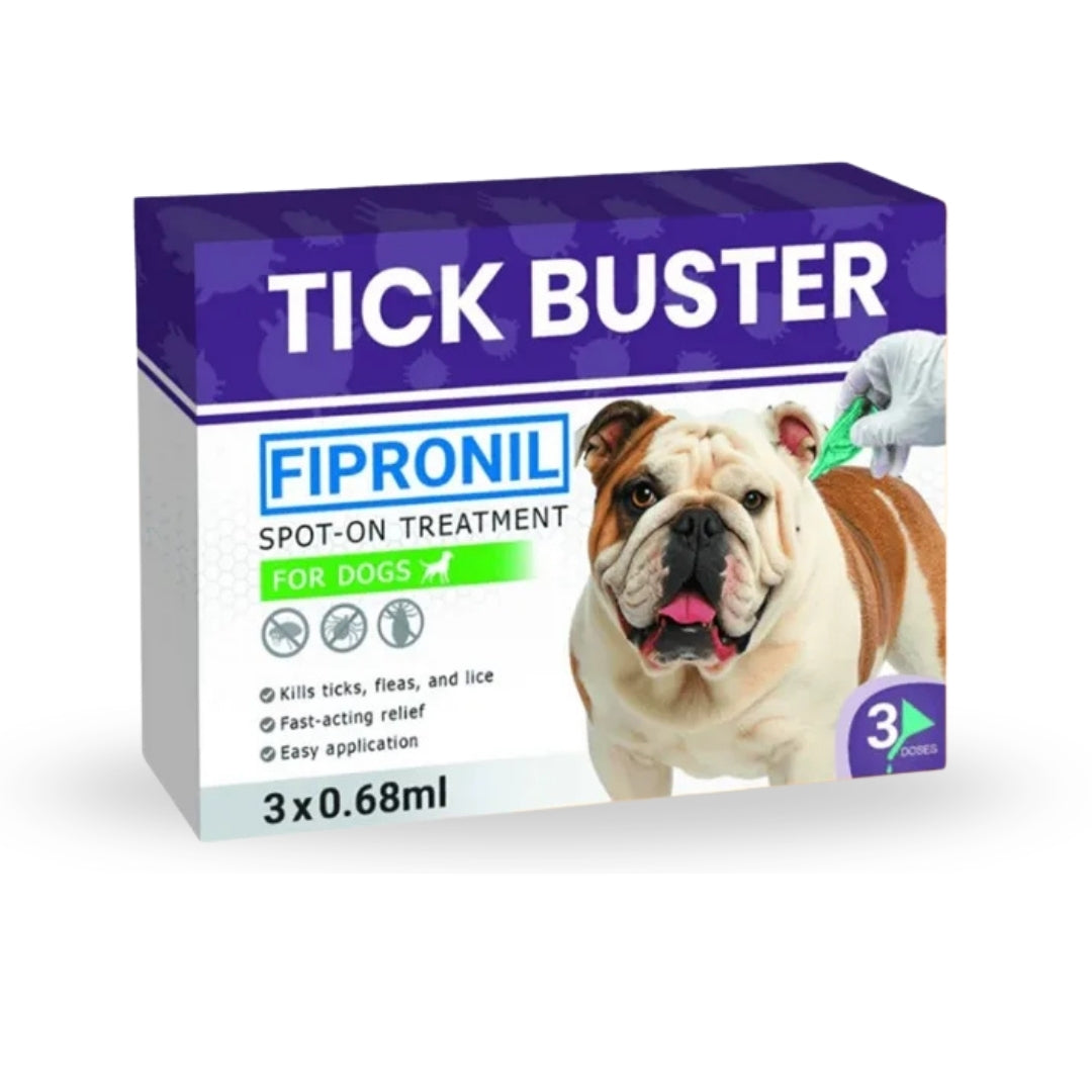 Fipronil Tick Buster SPOT - ON For Dogs
